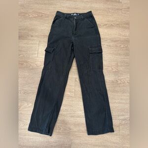 Black Hollister Cargo Pants